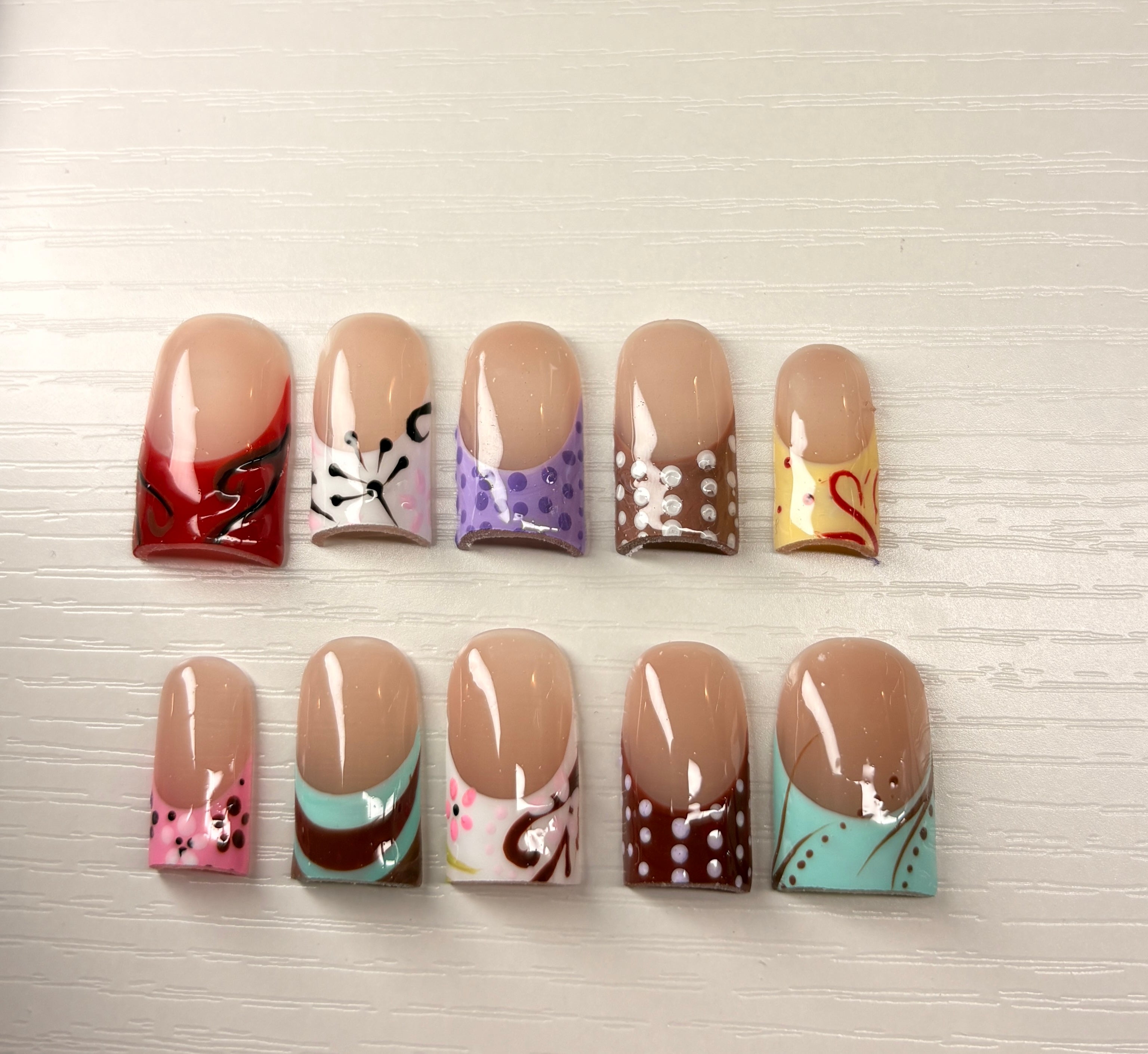 Short Press-on nail set